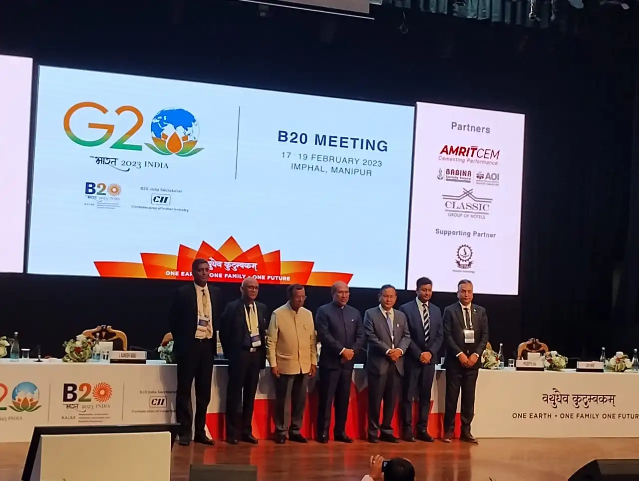 G20 meeting on Business in Imphal, Manipur