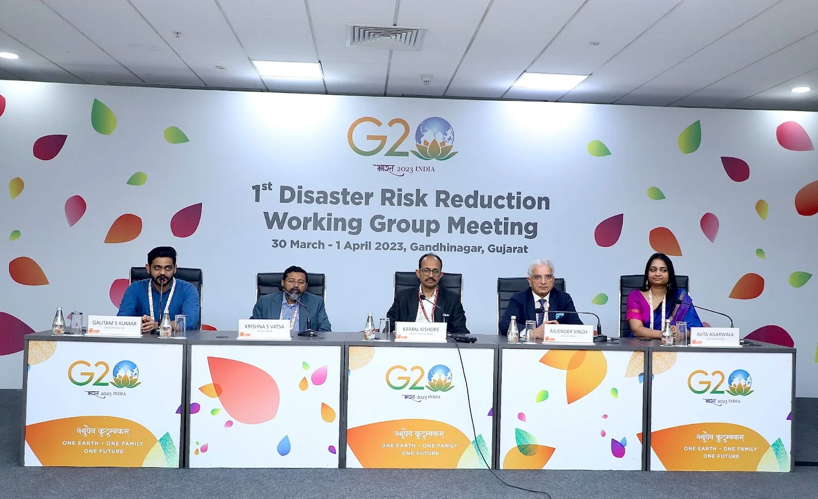 G20 Disaster Risk Reduction Working Group Meeting was held in Gandhinagar, Gujarat