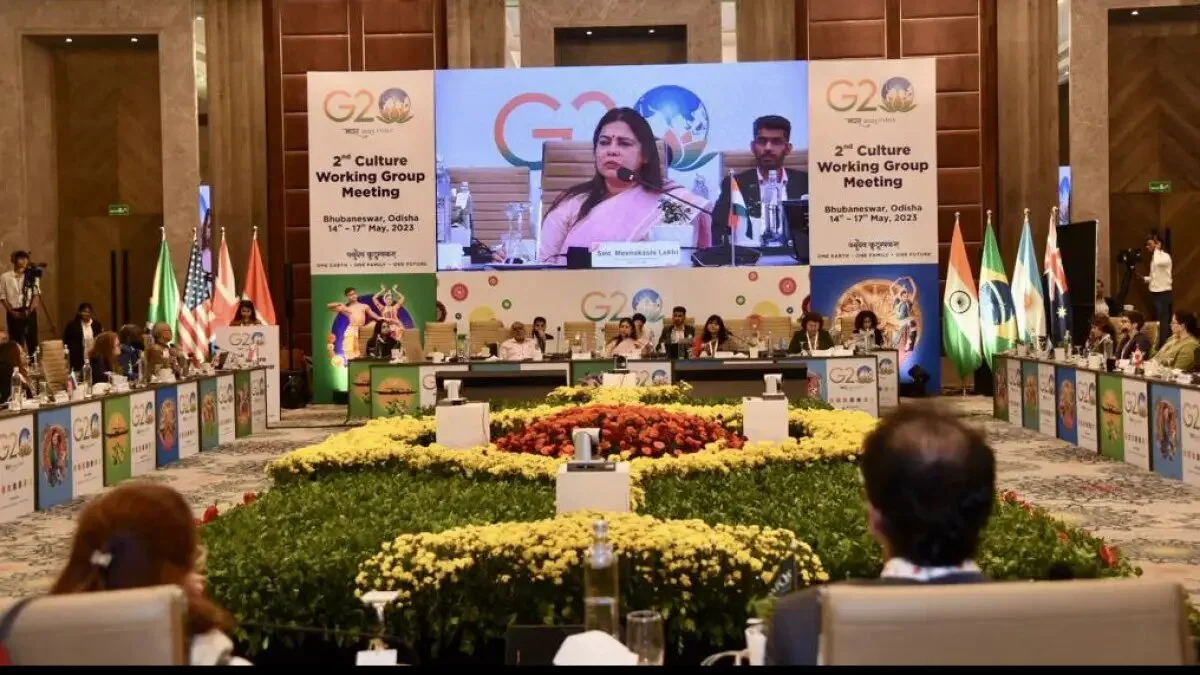 2nd G20 Culture Ministers’ Meeting was held in Bhubaneswar from 15-17 May 2023