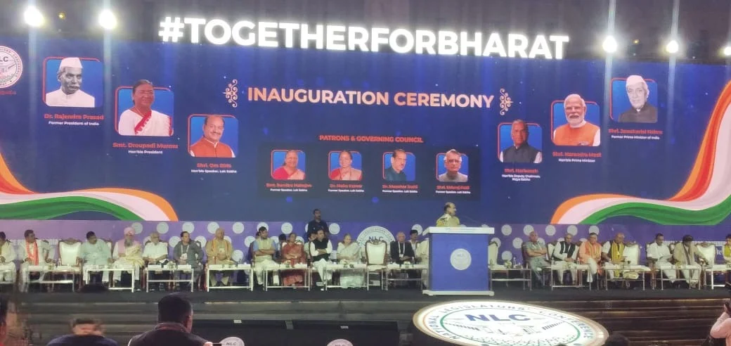 National Legislators’ Conference Bharat,June 15, 2023, at the Jio World Convention Centre in Mumbai.