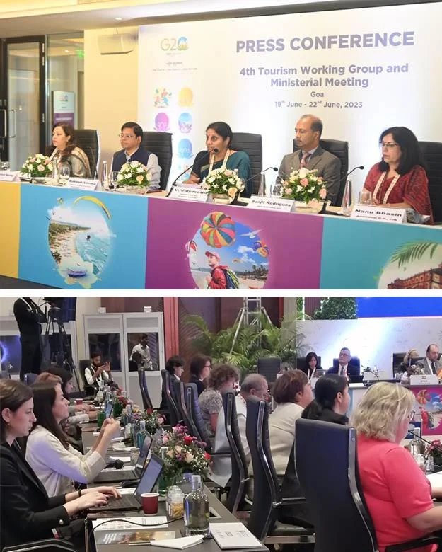 4th G20 Tourism Working Group Meeting Begins in Goa, June 19th to June 22nd, 2023